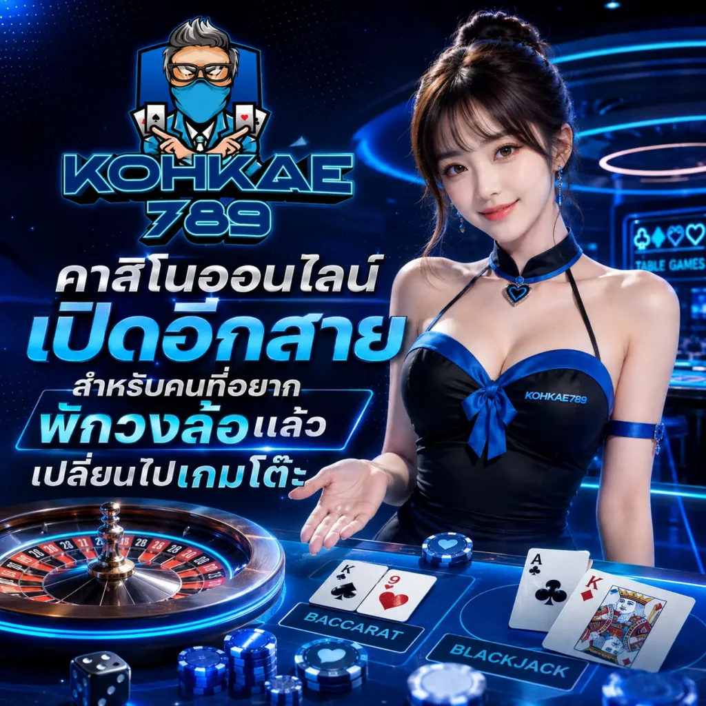 คาสิโนออนไลน์เปิดอีกสายสำหรับคนที่อยากพักวงล้อแล้วเปลี่ยนไปเกมโต๊ะ
